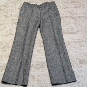 Banana Republic Black and White Textured Dress Pants
